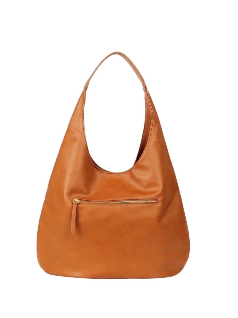 NEW - FAWN DESIGN - Classic Slouchy Faux Leather Shoulder Hobo Bag - So Pretty!